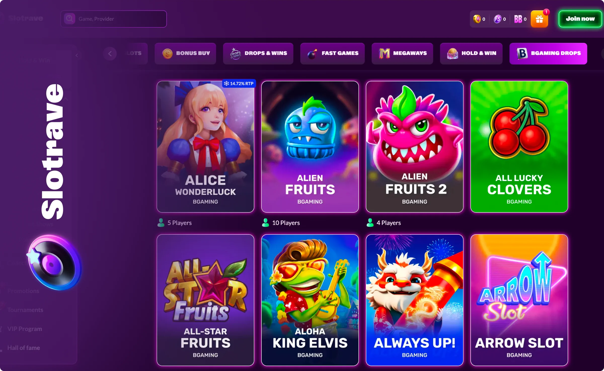 Slotrave slots